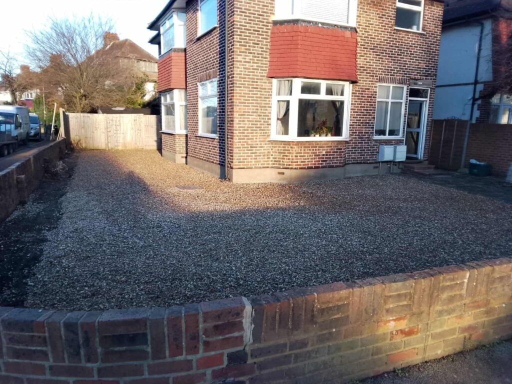 A beautiful front garden in Wimbledon